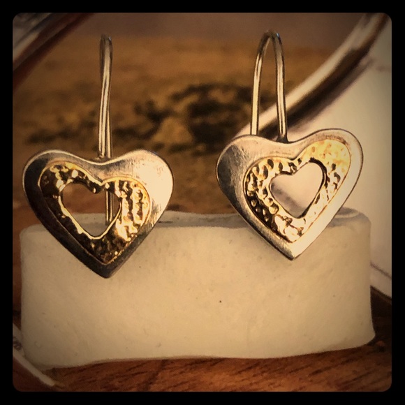 Silpada Jewelry - Silpada Sterling Silver Heart Shaped Earring